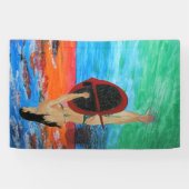 Banderoles Paddelboarder (Horizontal)