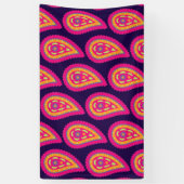 Banderoles Paisley coloré (Vertical)
