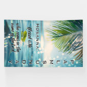 Banderoles Palm Sunday Hosanna Scripture  (Horizontal)