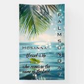 Banderoles Palm Sunday Hosanna Scripture  (Verticale)