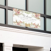 Banderoles Pampas Vert Blush rose Plage Floral Mariage (Bâtiment extérieur)