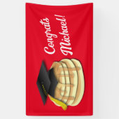 Banderoles Pancake Brunch Graduation Party Invitation (Vertical)