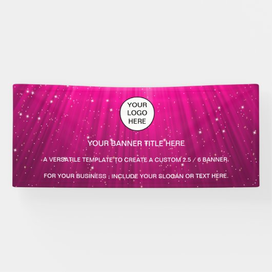 Banderoles Panneau commercial Holographique Sparkle Opal Iria (Horizontal)