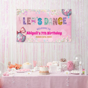 Banderoles Panneau de bienvenue à la fête d'anniversaire de d