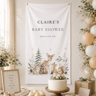 Banderoles Panneau de bienvenue pour Baby Shower sur les Anim