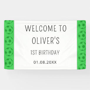 Banderoles Panneau de bienvenue pour l'anniversaire des garço