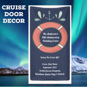 Banderoles Panneau de la porte du décor de croisière nautique