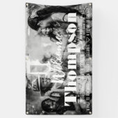 Banderoles Panneaux de signalisation extérieure pour la céléb (Vertical)