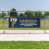 Banderoles Panthers de la FIU (En situation)