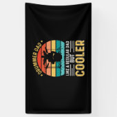 Banderoles Papa batteur (Vertical)