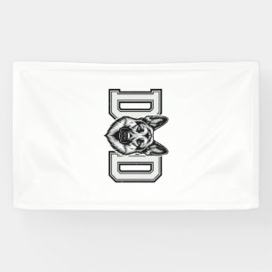 Banderoles Papa Berger Allemand Vintage Vector Design de T-Sh