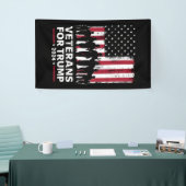 Banderoles Papa Grand-Père Anciens Combattants Pour Trump 202 (Salon professionnel)