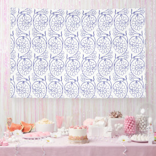 Banderoles Papier d'emballage blanc avec un subtil patte exte