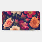 Banderoles Papier peint à motifs floraux (Horizontal)