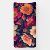 Banderoles Papier peint à motifs floraux (Verticale)