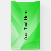 Banderoles Papier peint vert (Vertical)