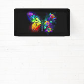 Banderoles Papillon arc-en-ciel (Insitu)