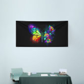 Banderoles Papillon arc-en-ciel (Salon professionnel)