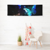 Banderoles Papillon de nuit (En situation)