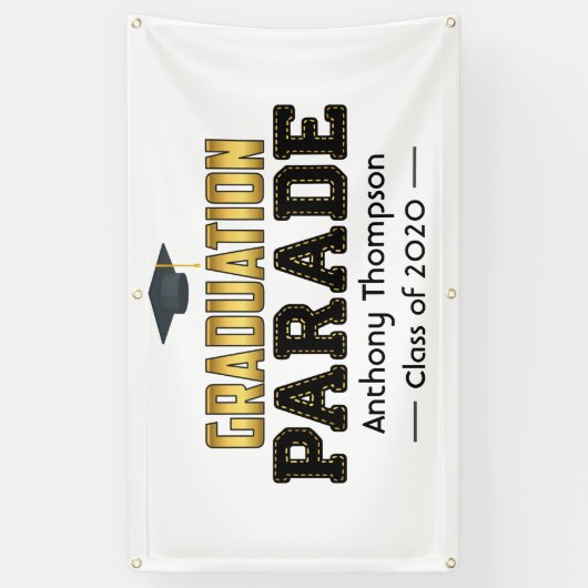 Banderoles Parade Conduite Par Graduation (Vertical)