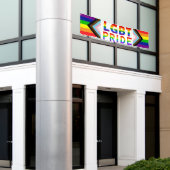 BANDEROLES PARADE DE FIERTÉ LGBT (Bâtiment extérieur)