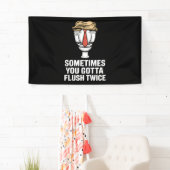 Banderoles Parfois, Vous Devez Retirer Deux Fois (En situation)