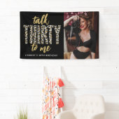 Banderoles Parle-moi TRENTE ! Photo du 30e anniversaire de la (En situation)