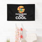 Banderoles Parrot Papageien Sind Cool (En situation)