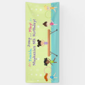 Banderoles Parti de la gymnastique (Vertical)