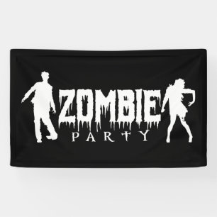 Banderoles Parti Zombie   Halloween