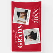 Banderoles Partie conjointe de l'obtention du diplôme | 2 Ban (Vertical)