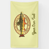 Banderoles Partie de levier de verrou de pêche de mouche (Vertical)