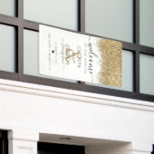 Banderoles Parties scintillant blanche de luxe Confetti Maria (Bâtiment extérieur)