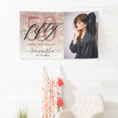 Banderoles Parties scintillant de Champagne moderne photo du (En situation)