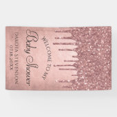 Banderoles Parties scintillant de la broche à goutte | Terra (Horizontal)