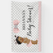 Banderoles Parties scintillant Diamond Ethnic Princess Baby G (Vertical)