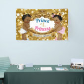 Banderoles Parties scintillant d'or de la Révélation Royale A (Salon professionnel)