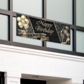 Banderoles Parties scintillant d'or talons hauts, Ballons, Ve (Bâtiment extérieur)