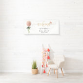 Banderoles Parties scintillant Verte Blush Balloon N'Importe (En situation)