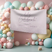 Banderoles Parties scintillant violet Lilac élégant anniversa