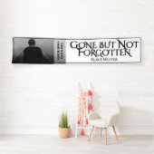 Banderoles Partis, mais pas oubliés - brillants (En situation)