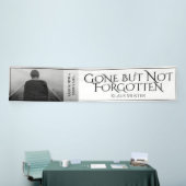 Banderoles Partis, mais pas oubliés - brillants (Salon professionnel)