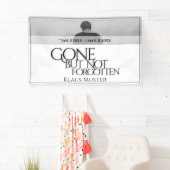 Banderoles Partis, mais pas oubliés - brillants (En situation)