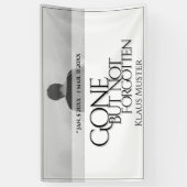 Banderoles Partis, mais pas oubliés - brillants (Vertical)