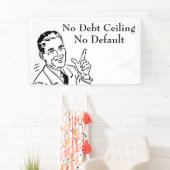 Banderoles Pas de plafond de dette, pas de défaut (En situation)