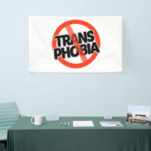 Banderoles Pas de transphobie (Salon professionnel)