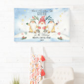 Banderoles Pas d'endroit comme Gnome pour les vacances (En situation)