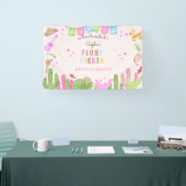 Banderoles Pas le temps de siesta fiesta mexicaine premier an (Salon professionnel)