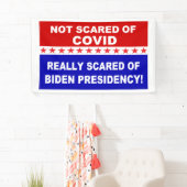 Banderoles Pas Peur Du Covid (En situation)