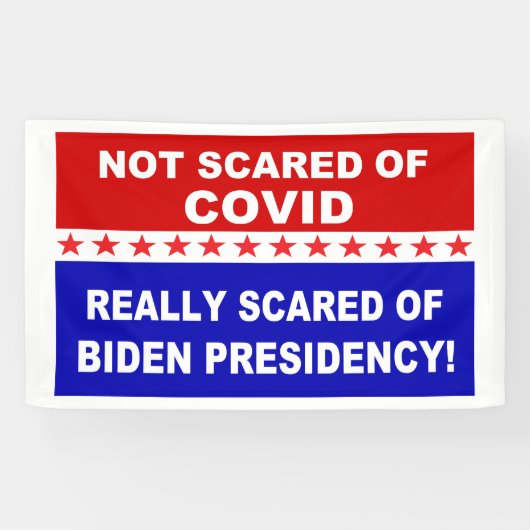 Banderoles Pas Peur Du Covid (Horizontal)